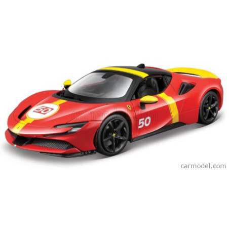 FERRARI SF90 XX STRADALE ASSETTO FIORANO N°50 1/18 BURAGO