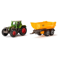 1/87 SIKU TRACTEUR FENDT AVEC BENNE BASCULANTE KRAMPE