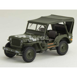 JEEP MILITAIRE US FERMEE 1/43 OLIEX
