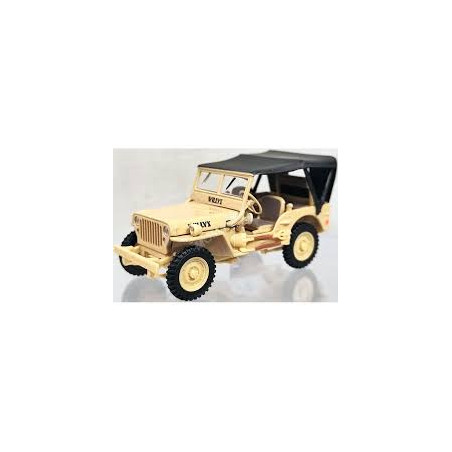 JEEP MILITAIRE US FERMEE 1/43 OLIEX