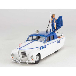 HOTCHKISS CHAPRON BIKINI REARD 1938 AVEC FIGURINE PIN UP 1/43 PERFEX