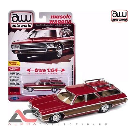 CHEVROLET KINGSWOOD 1970 1/64 AUTO WORLD