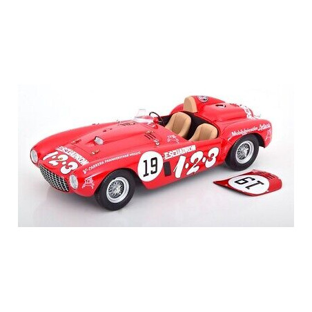 FERRARI 375 PLUS 1.2.3 ESCUADRON N°19 PANAMERICANA 1954 1ER 1/18 KK SKALE
