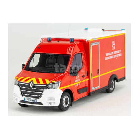 RENAULT MASTER 2019 WAS VSAV SDIS 59 NORD 1/43 ALERTE