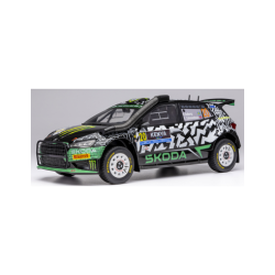 SKODA FABIA RALLY 2 N°20 RALLYE SAFARI 2024 1/18 IXO