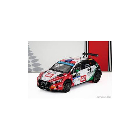 HYUNDAI I20 N RALLY2 N°1 RALLYE CERIDIGION 2024 1/43 IXO