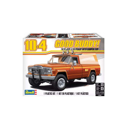 JEEP J-10 PICKUP WITH CAMPER 1979 1/24 REVELL