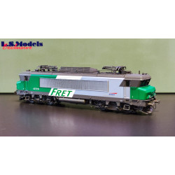 1/87 LS MODELS LOCOMOTIVE ELECTRIQUE BB 407219 LIVREE FRET SNCF ANALOGIQUE