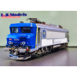 1/87 LS MODELS LOCOMOTIVE ELECTRIQUE BB 22254RC LIVREE NORD PAS DE CALAIS SNCF ANALOGIQUE