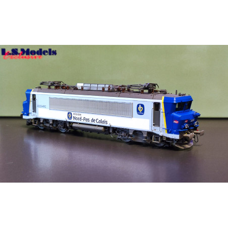 1/87 LS MODELS LOCOMOTIVE ELECTRIQUE BB 22254RC LIVREE NORD PAS DE CALAIS SNCF DIGITAL SOUND