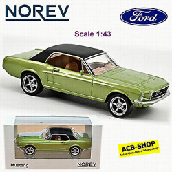 FORD MUSTANG COUPE 1968 1/43 NOREV