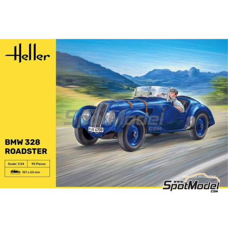 BMW 328 ROADSTER 1/24 HELLER