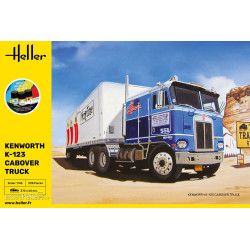 STARTER KIT KENWORTH K-123 CABOVER TRUCK 1/43 HELLER