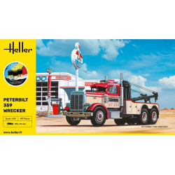 STARTER KIT PETERBILT 359 WRECKER 1/43 HELLER