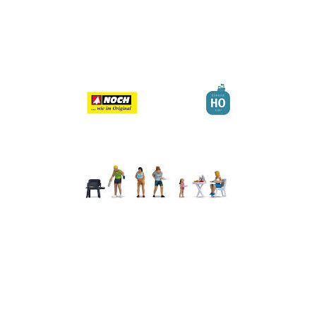 1/87 NOCH PERSONNAGES EN CAMPING