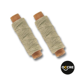 FIL DE COTON ECRU 0.15X25M 2 BOBINES OCCRE