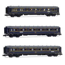 1/160 ARNOLD COFFRET DE 3 VOITURES VOYAGEURS SUD EXPRESS CIWL