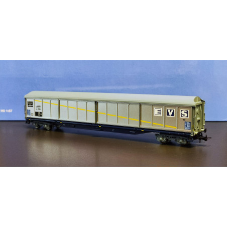 1/87 JOUEF WAGON COUVERT A PAROIS COULISSANTE EVS SNCF