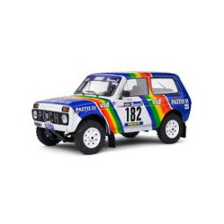 LADA NIVA N°182 PARIS DAKAR 1984 1/18 SOLIDO