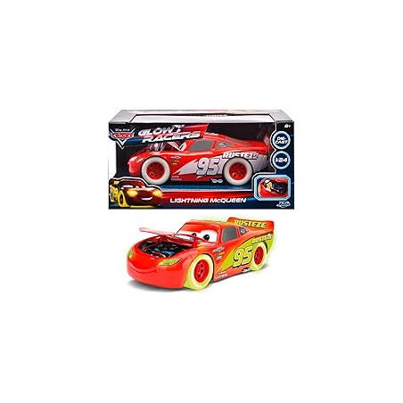 FLASH MCQUEEN CARS VERSION PHOSPHORESCENT 1/24 JADA