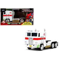 OPTIMUS PRIME X ECTO 1 TRANSFORMERS 1/32 JADA