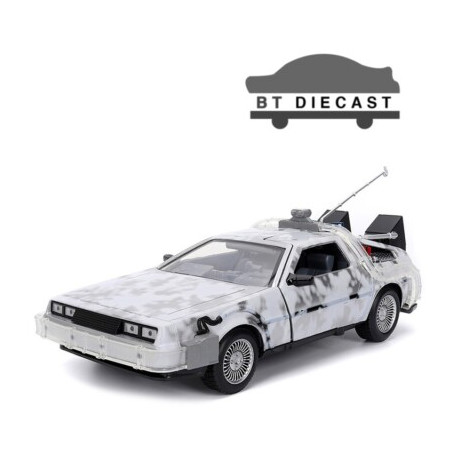 DELOREAN RETOUR VERS LE FUTUR  EPISODE 1 AVEC LED 1/24 JADA