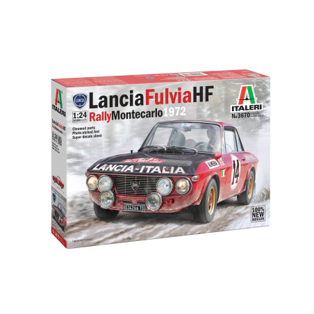 LANCIA FULVIA RALLYE MONTE CARLO 1972 1/24 ITALERI