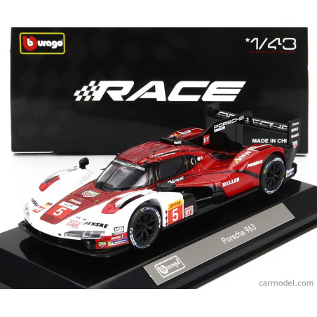 PORSCHE 963 4.6L TURBO V8 N°5 24H DU MANS 2023 1/43 BURAGO