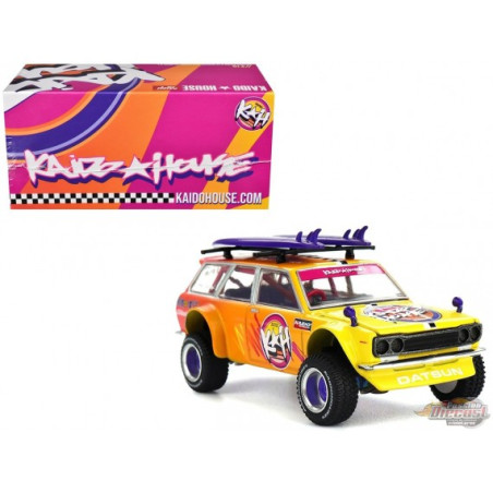 DATSUN KAIDO 510 WAGON 4X4 KAIDO ISLANDS V1 1969 1/64 KAIDO HOUSE