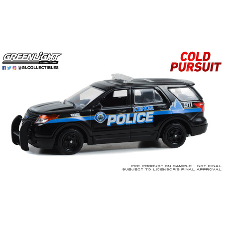 FORD POLICE INTERCEPTOR UTILITY 2013 SANG FROID 2019 1/43 GREENLIGHT