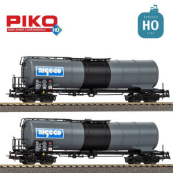 1/87 PIKO COFFRET DE 2 WAGONS CITERNES ALGEGO SNCF