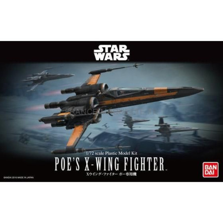 POE'S X-WING FIGHTER 1/72 REVELL BANDAI