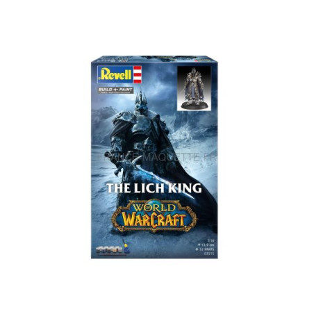 COFFRET CADEAU WORLD OF WARCRAFT THE LICH KING 1/16 REVELL