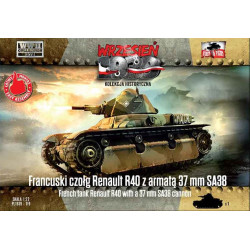 RENAULT R40 SA38 CANON 37MM 1/72 FIRST TO FIGHT