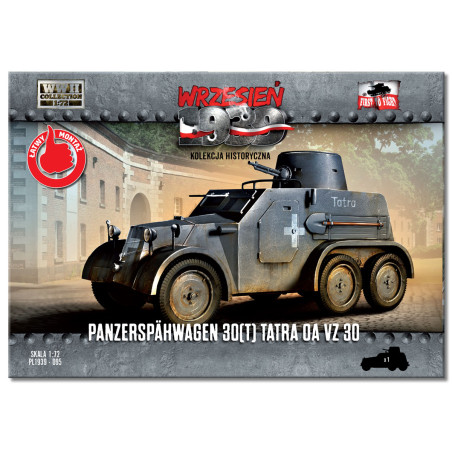 PANZERSPAHWAGEN 30T TATRA OA VZ 30 1/72 FIRST TO FIGHT