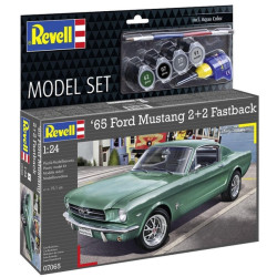 MODEL SET FORD MUSTANG 2+2 FASTBACK 1965 1/24 REVELL