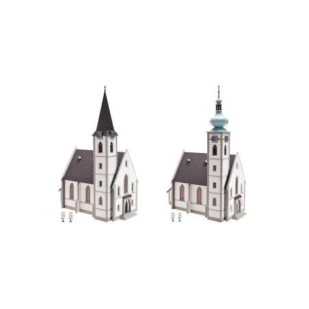 1/87 FALLER EGLISE DE PETITE VILLE