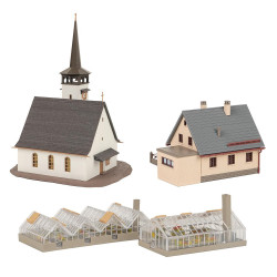 1/160 FALLER COFFRET VILLAGE