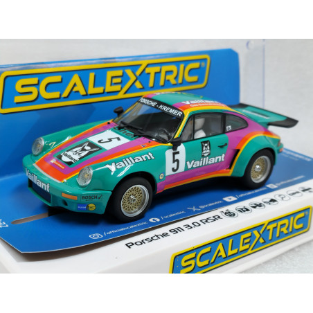 1/32 SCALEXTRIC PORSCHE 911 3.0 RSR N°5