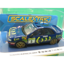 1/32 SCALEXTRIC SUBARU IMPREZA WRX N°5 RALLYE MONTE CARLO 1995