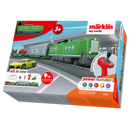 1/87 MARKLIN MY WORLD COFFRET DE DEPART TRANSPORT DE VOITURES