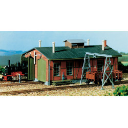 1/87 AUHAGEN REMISE POUR 2 LOCOMOTIVES