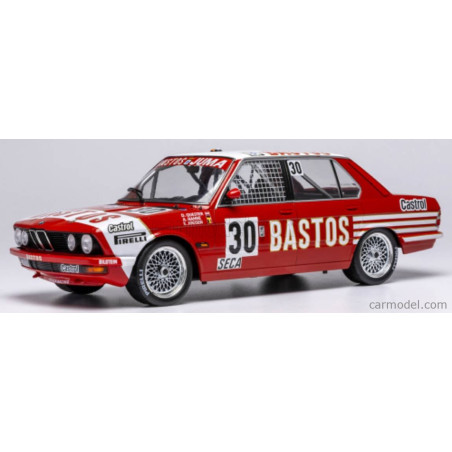 BMW 528I (E27) N°30 24H DE SPA 1982 1/18 IXO
