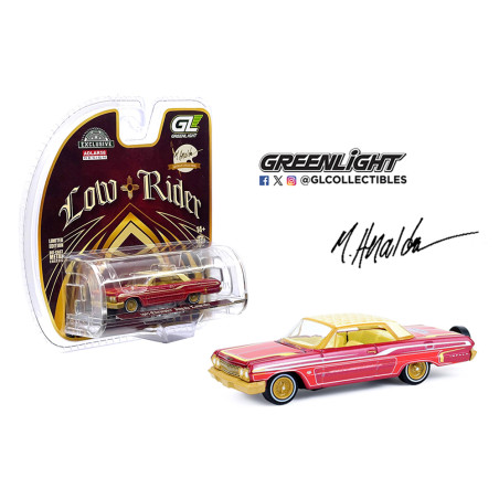 CHEVROLET IMPALA 1963 LOWRIDER MICHAEL HERALDA 1/64 GREENLIGHT