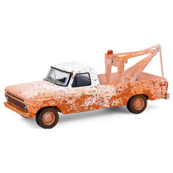 FORD F-100 TOW TRUCK 1973  1/64 GREENLIGHT