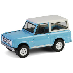 FORD BRONCO CUSTOM SUV 1966 1/64 GREENLIGHT
