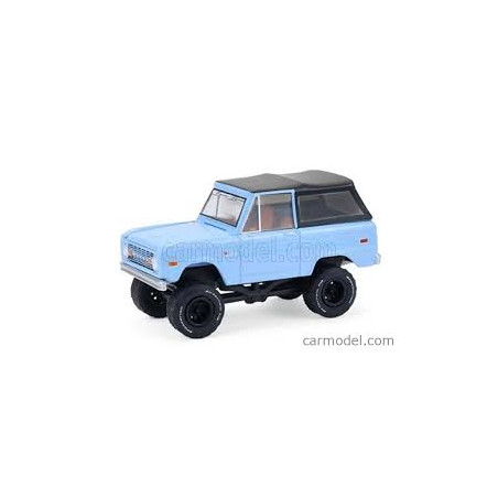 FORD BRONCO CUSTOM 1972 1/64 GREENLIGHT