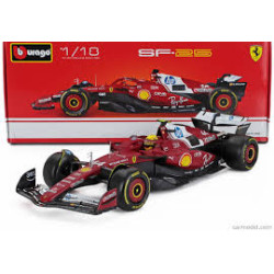 FERRARI F1 SF-25 TEAM SCUDERIA FERRARI HP N°44 LEWIS HAMILTON 2025 1/18 BURAGO