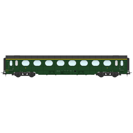 1/87 REE VOITURE ALLEGEE SAUCISSON SNCF