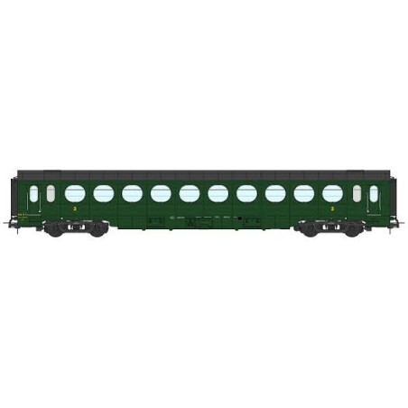 1/87 REE VOITURE ALLEGEE SAUCISSON SNCF